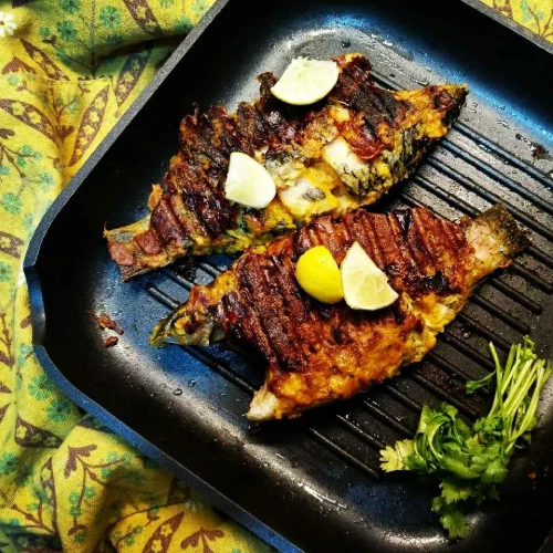 Grilled fish